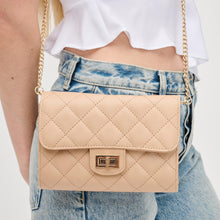 Winona Natural Quilted Crossbody