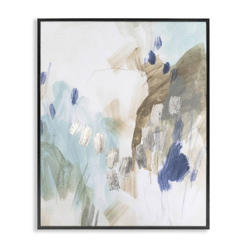 Crystalline Plaster Abstract Painting 24x30