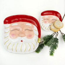 Santa Red Platter