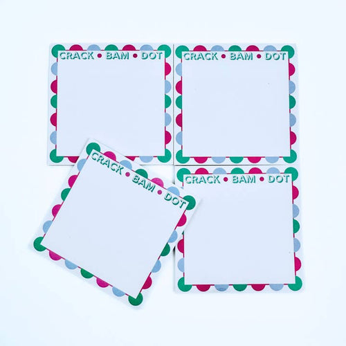 Mahjong Sticky Notepad, Set of 4