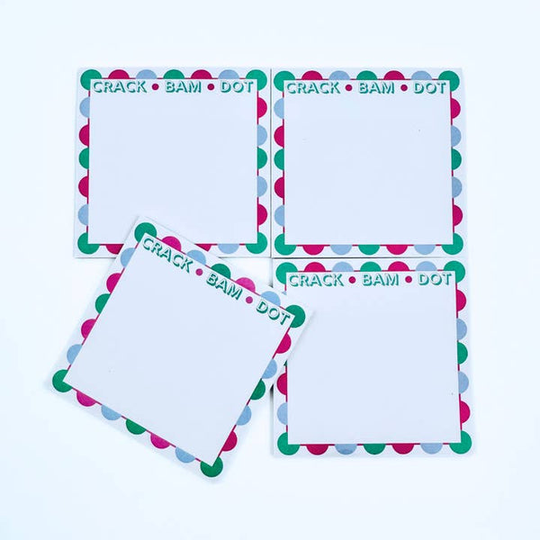 Mahjong Sticky Notepad, Set of 4