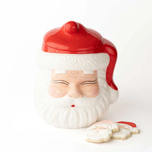 Santa Red Cookie Jar