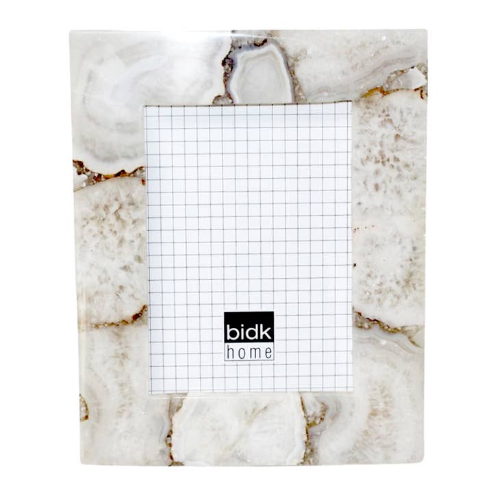 White Agate 5x7 Frame