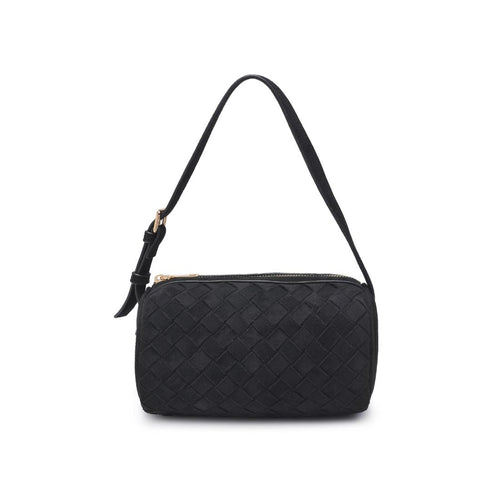 Rose Black Shoulder Bag