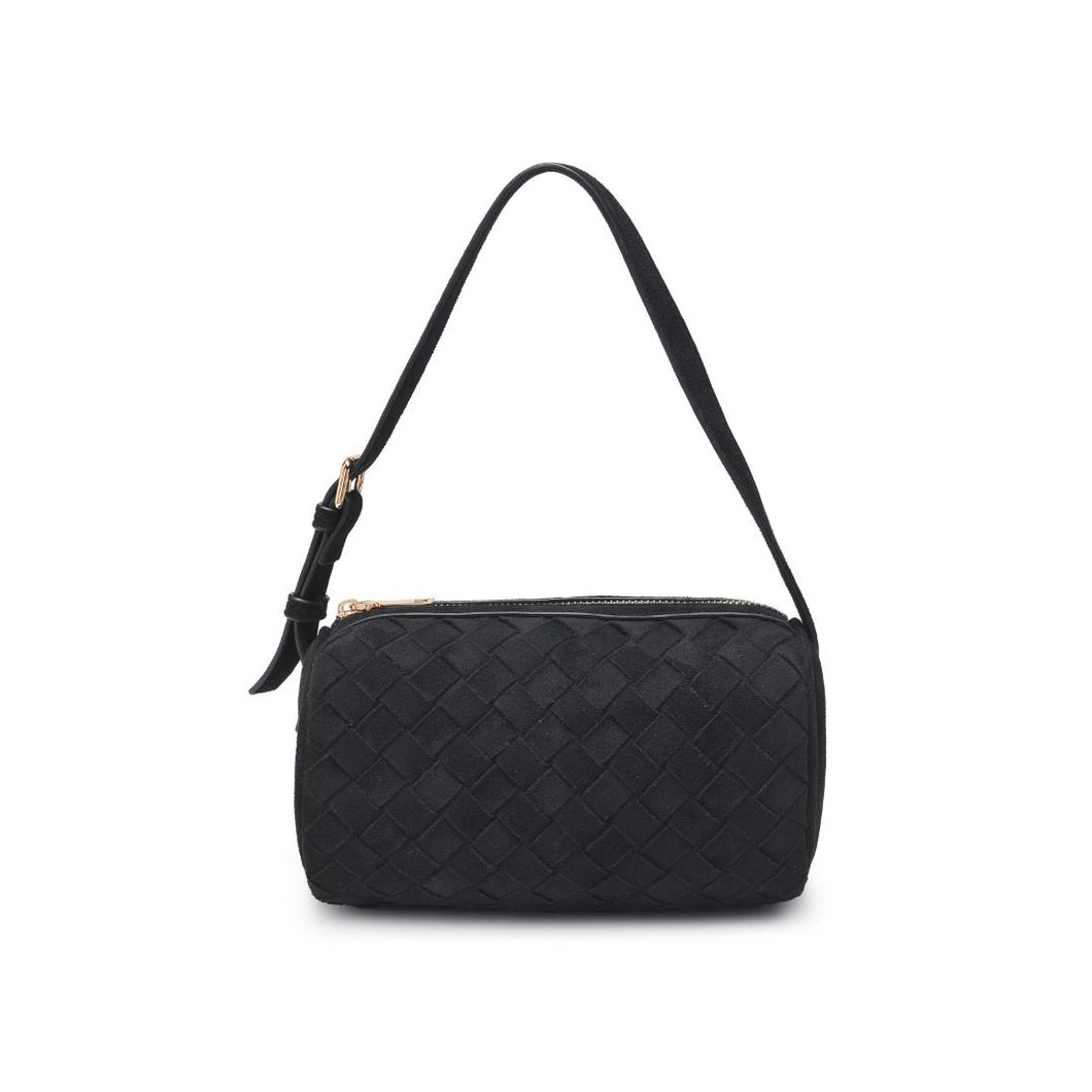Rose Black Shoulder Bag