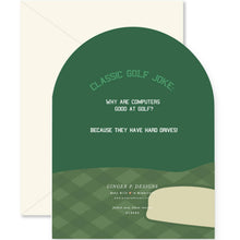 Time To Par-Tee Golf Birthday Card