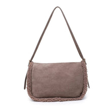 Zaria Taupe Shoulder Bag