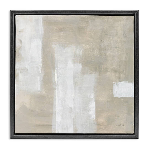 Subtle Beige Abstract 25x25