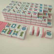 Peony Garden Mahjong Tile Set