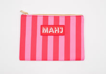 Premium Mahjong Card and Accessory Bag-Pink/Red