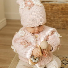 Blush Flower Cardigan 12-18M