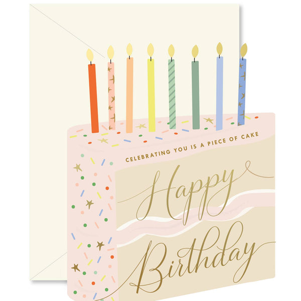 Piece of Birthday Cake Card