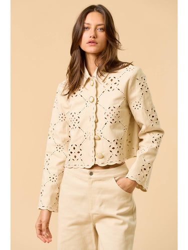 Motif Long Sleeve Top