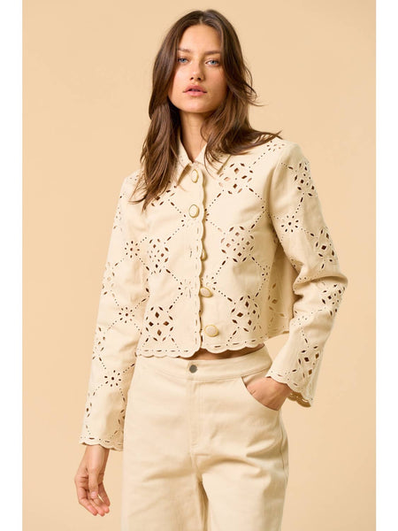 Motif Long Sleeve Top