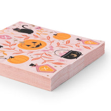 Pink Jack O Lantern Large Napkins
