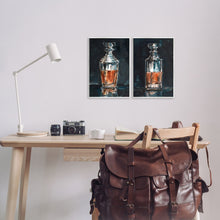 Abstract Whiskey Decanter 11x14