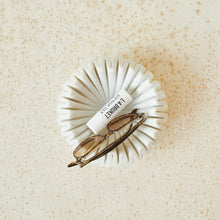 MARBLE FLUTED DISH