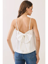 Bow Back Spaghetti Strap Cami Top