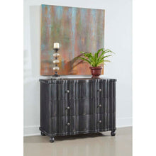 Black Three Drawer Chest