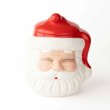 Santa Red Cookie Jar
