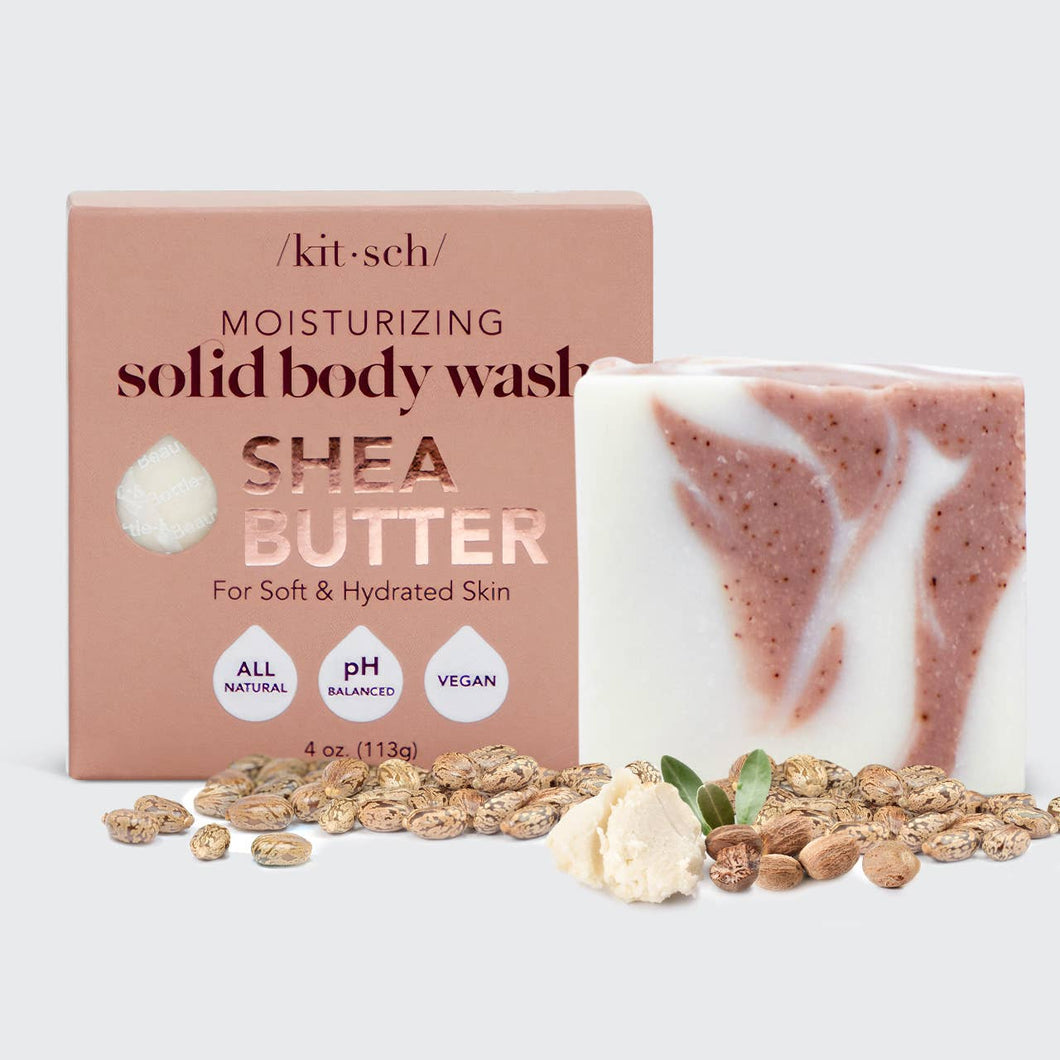 Shea Butter Exfoliating Body Wash Bar