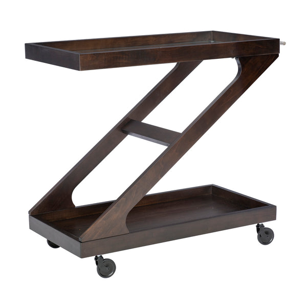 Z Bar Cart Umber