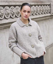 Flower Button Cardigan