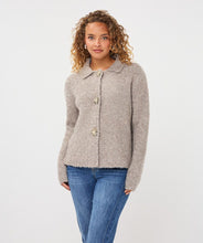Flower Button Cardigan