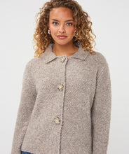 Flower Button Cardigan