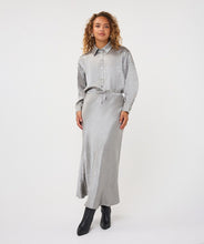 Long Acetate Skirt