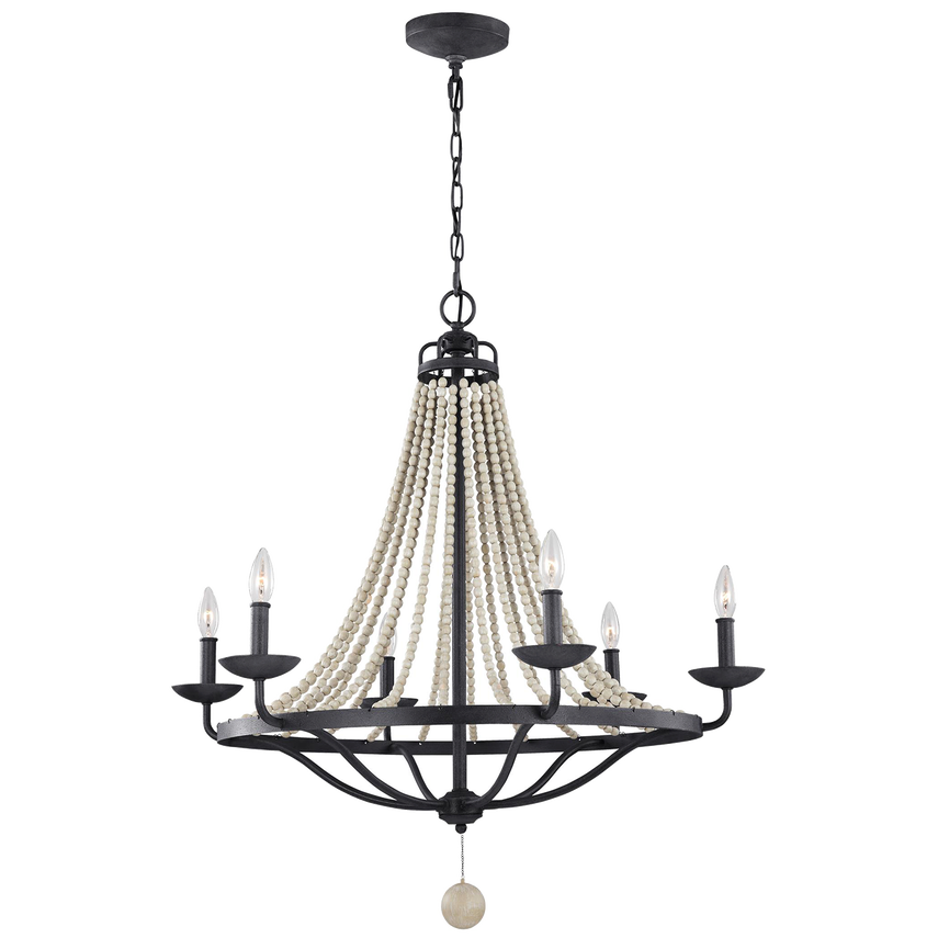 NORI 6 LIGHT CHANDELIER