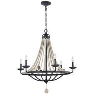 NORI 6 LIGHT CHANDELIER