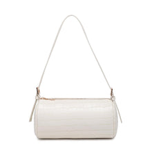 Rachel Bone Croco Shoulder Bag
