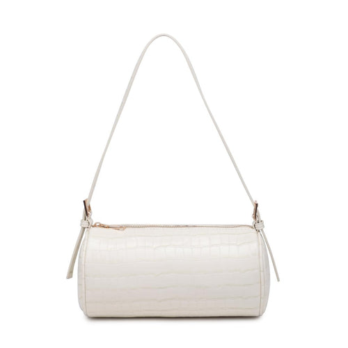 Rachel Bone Croco Shoulder Bag