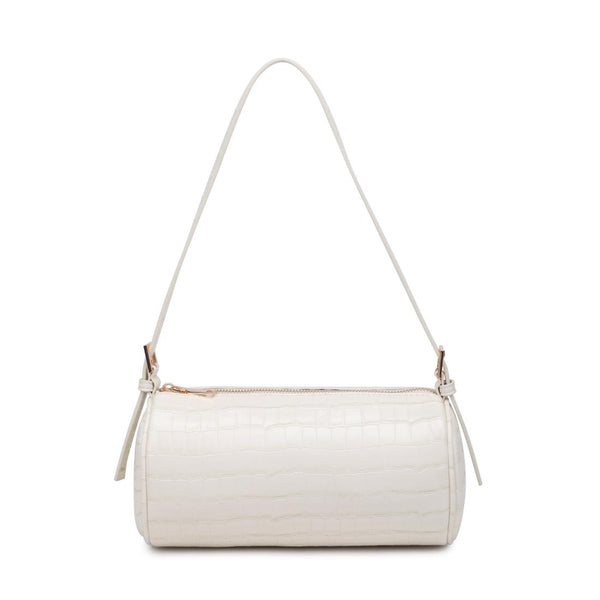 Rachel Bone Croco Shoulder Bag