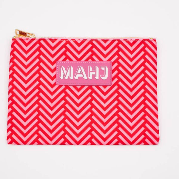 Red Arrows Mahjong Card and Accessory Bag