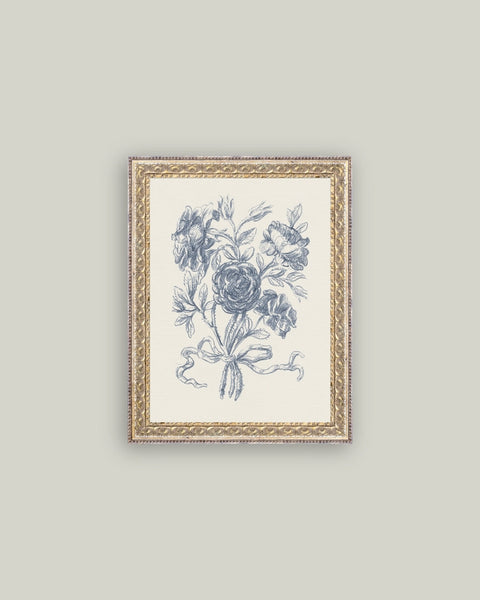 Blue Flower Sketch 2 12x16