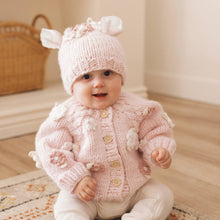 Blush Flower Cardigan 12-18M