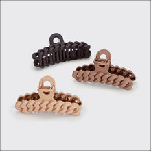 Neutral Chain Claw Clip 3pc Set