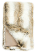 ARCTIC FOX FUR THROW 60X72