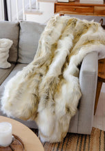 ARCTIC FOX FUR THROW 60X72
