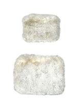 Pearl Mink Faux Fur Travel Pouch Set