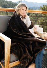 Sable Faux Fur Throw 60X60