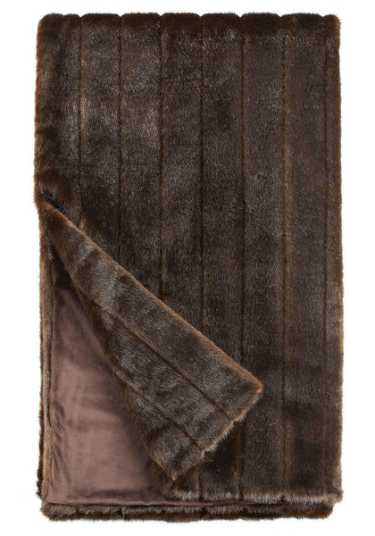 Sable Faux Fur Throw 60X60