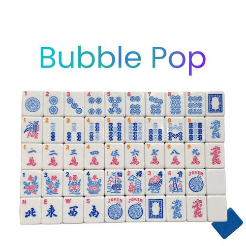Bubble Pop Mahjong Tile Set