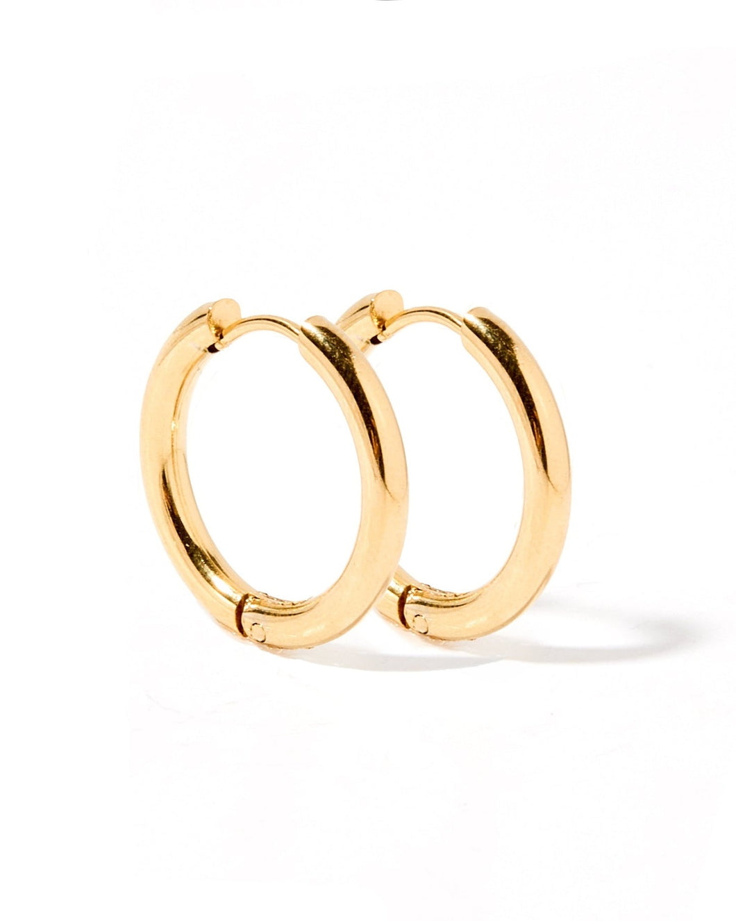 Scarlett Gold Hoop Huggie Earring