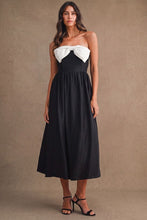 Bow Strapless Dress