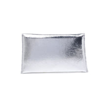 Cora Silver Clutch