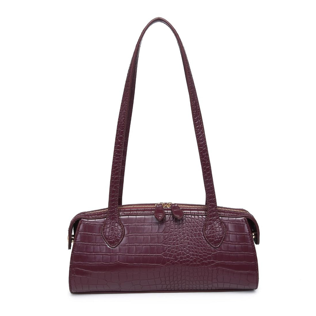 Nessa Wine Shoulder Bag