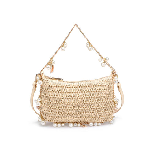 Steph Ivory Seashell Evening Bag